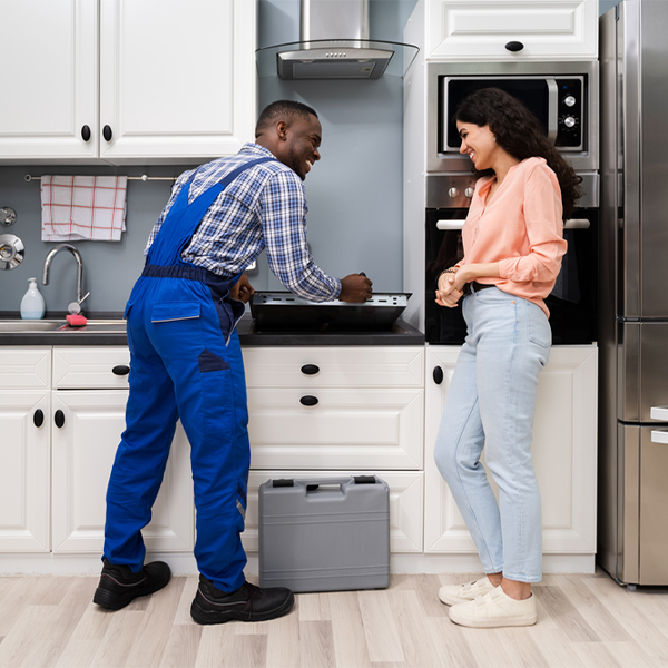 what kind of warranty do you offer on your cooktop repair services in Chase City VA